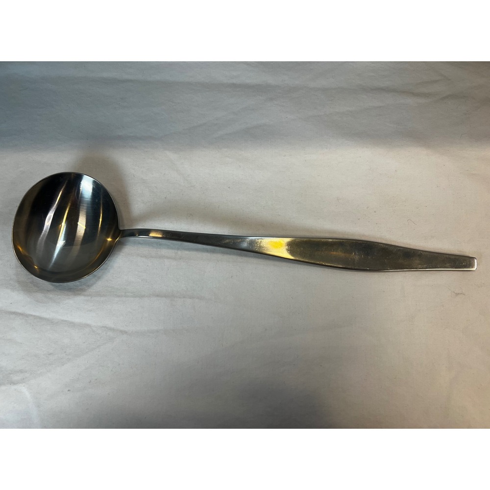 Carvel Hall Sweden Stainless‎ Steel Gravy Ladle Mid Century Modern MCM 12.5"